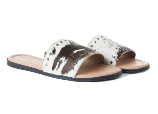 Silver Studded Flats