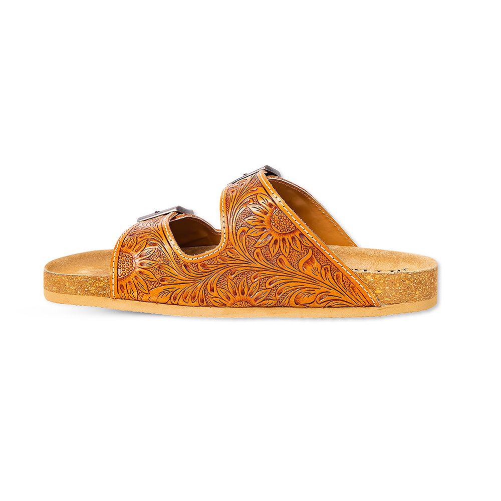 Molly Tooled Sandals