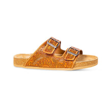 Load image into Gallery viewer, Molly Tooled Sandals
