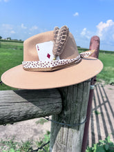 Load image into Gallery viewer, Cowboy Ace&#39;s Playing Cards Fedora Hat
