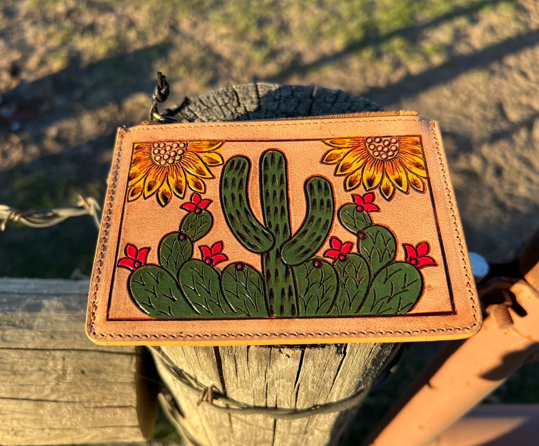 Cactus Plains Card Holder