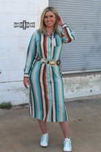 Load image into Gallery viewer, Sunset Serape Dress
