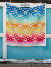 Load image into Gallery viewer, Aztec Rainbow Wild Rag/ Scarf
