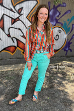 Load image into Gallery viewer, Turquoise Creek Pants
