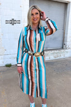 Load image into Gallery viewer, Sunset Serape Dress
