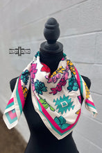 Load image into Gallery viewer, Fabulous Flower Wild Rag/ Scarf
