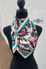 Load image into Gallery viewer, Adalie Aztec Wild Rag/ Scarf
