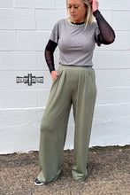 Load image into Gallery viewer, Texline Olive Trousers
