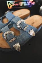 Load image into Gallery viewer, PLATINUM BUCKLES *DENIM
