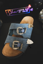 Load image into Gallery viewer, PLATINUM BUCKLES *DENIM
