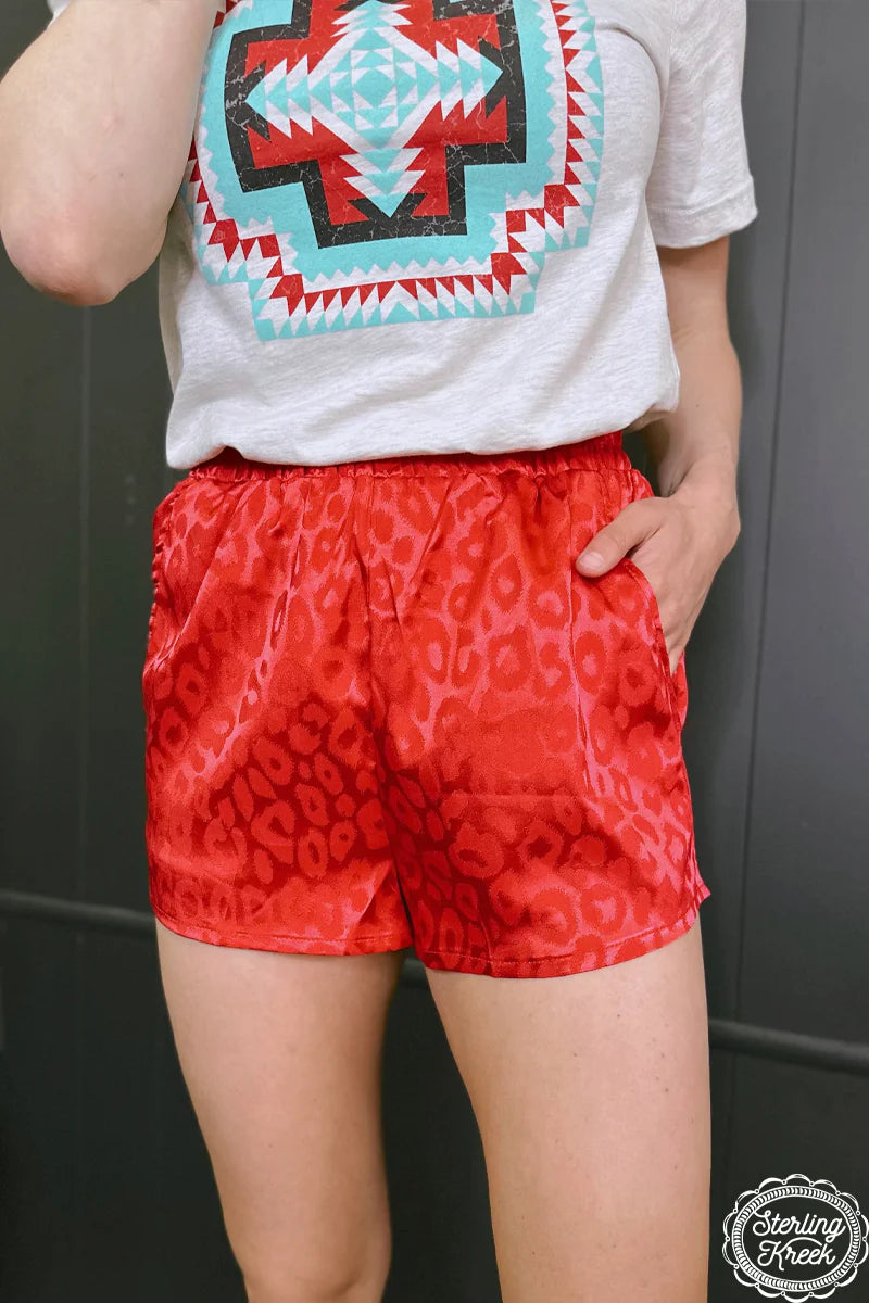 Ruby Red Shorts