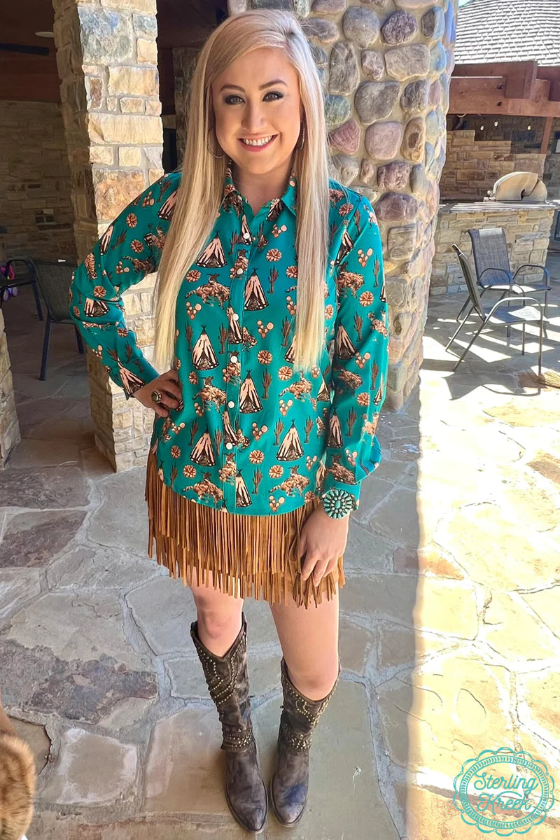 Cherokee Chick Top