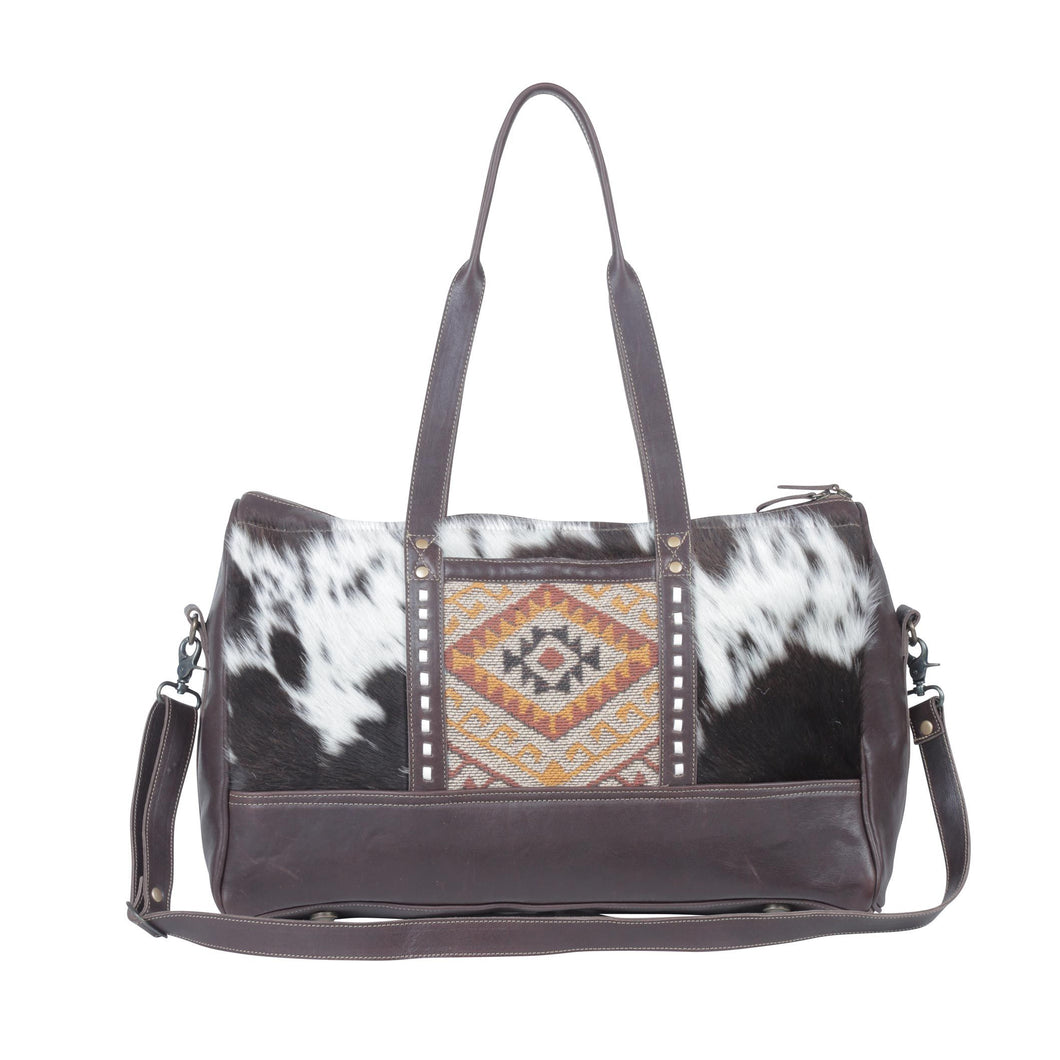 Cowhide Duffle